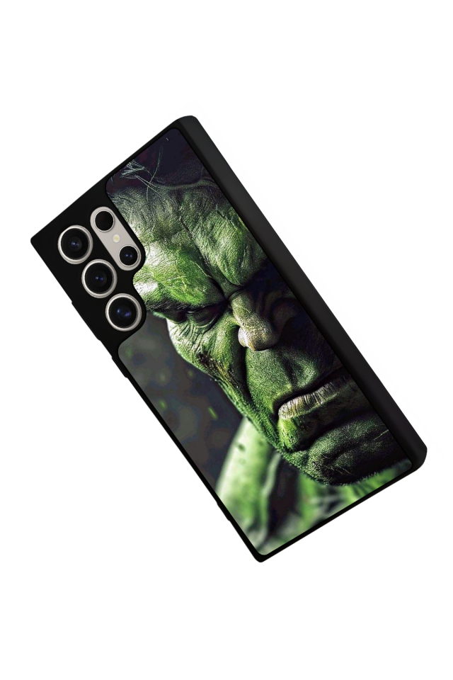 Samsung Galaxy S22 Ultra Uyumlu Hulk Tasarımlı Glossy Premium Kılıf