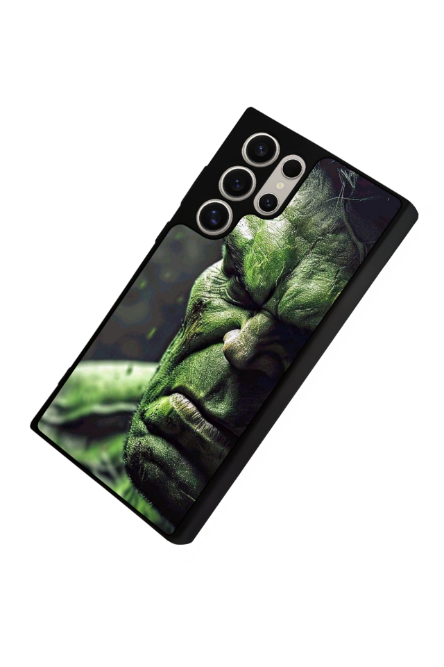 Samsung Galaxy S22 Ultra Uyumlu Hulk Tasarımlı Glossy Premium Kılıf