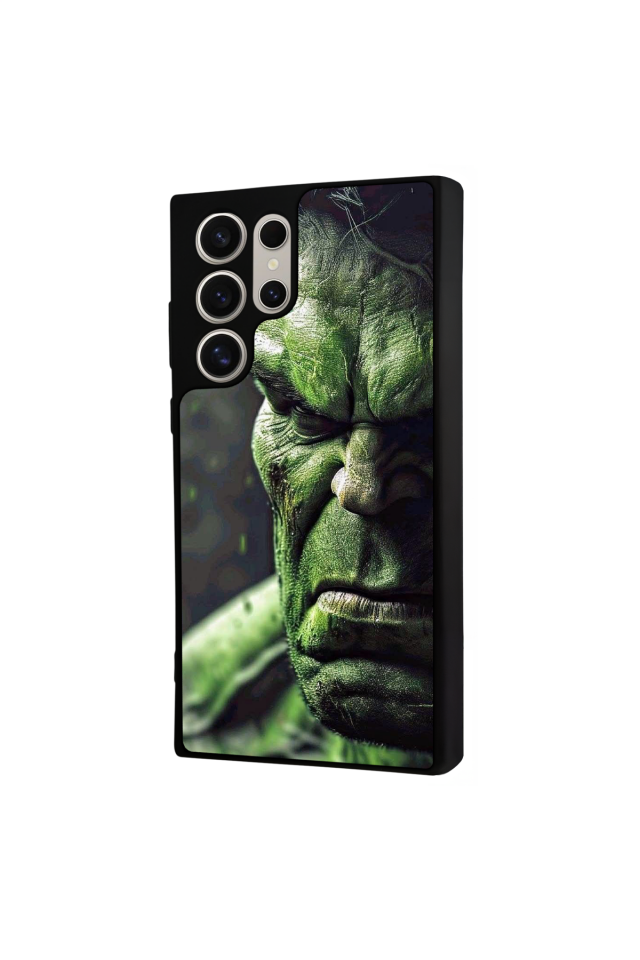 Samsung Galaxy S22 Ultra Uyumlu Hulk Tasarımlı Glossy Premium Kılıf