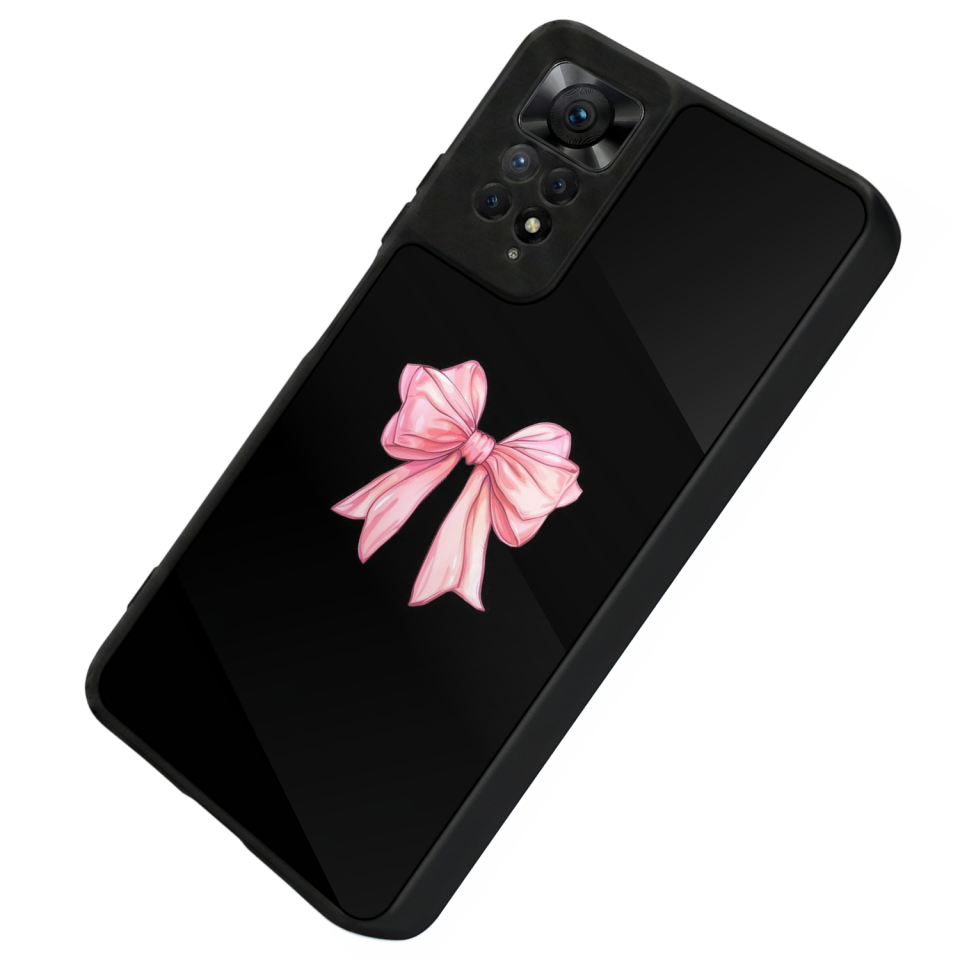 Xiaomi Redmi Note 11 Pro Uyumlu Kurdele Tasarımlı Glossy Premium Kılıf