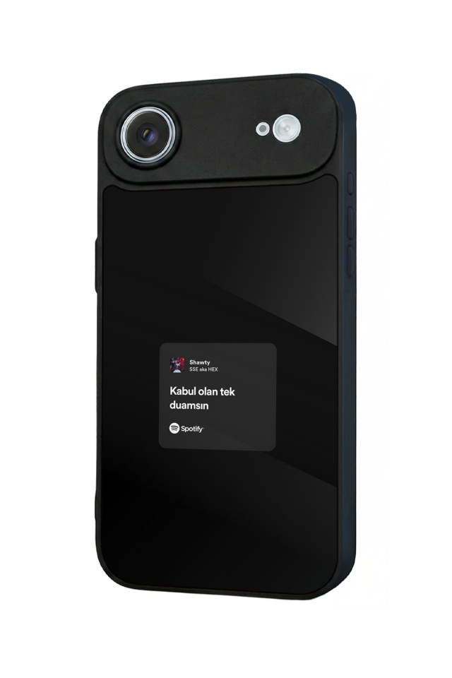 iPhone 17 Air Uyumlu Sarki Sozleri Tasarımlı Glossy Premium Kılıf