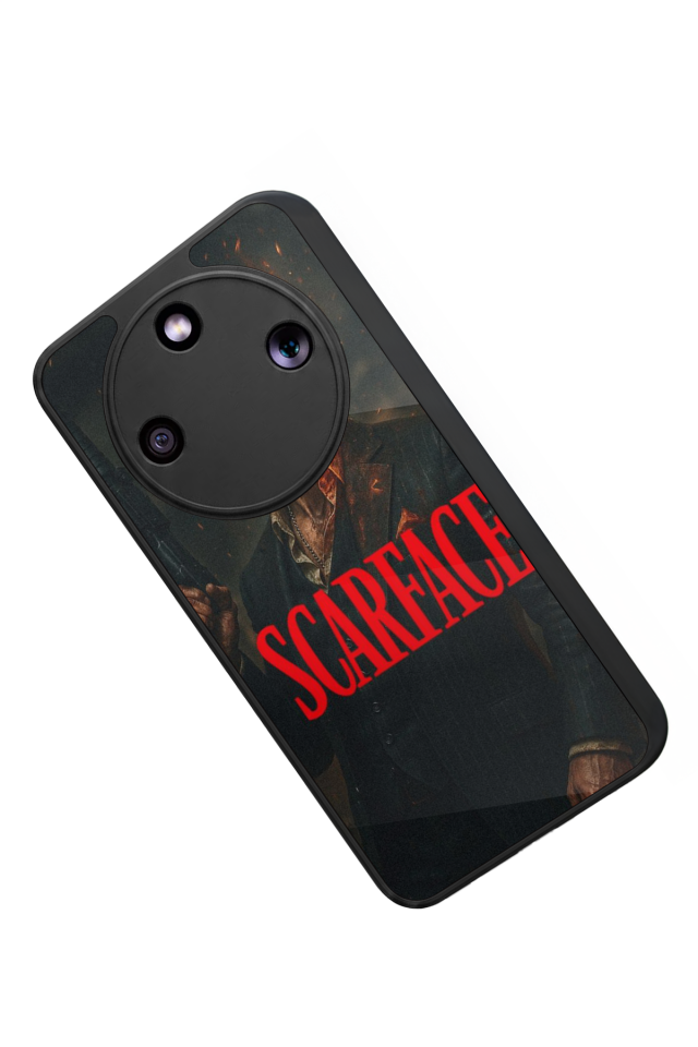 Honor Magic 8 Lite Uyumlu Scarface Tasarımlı Glossy Premium Kılıf