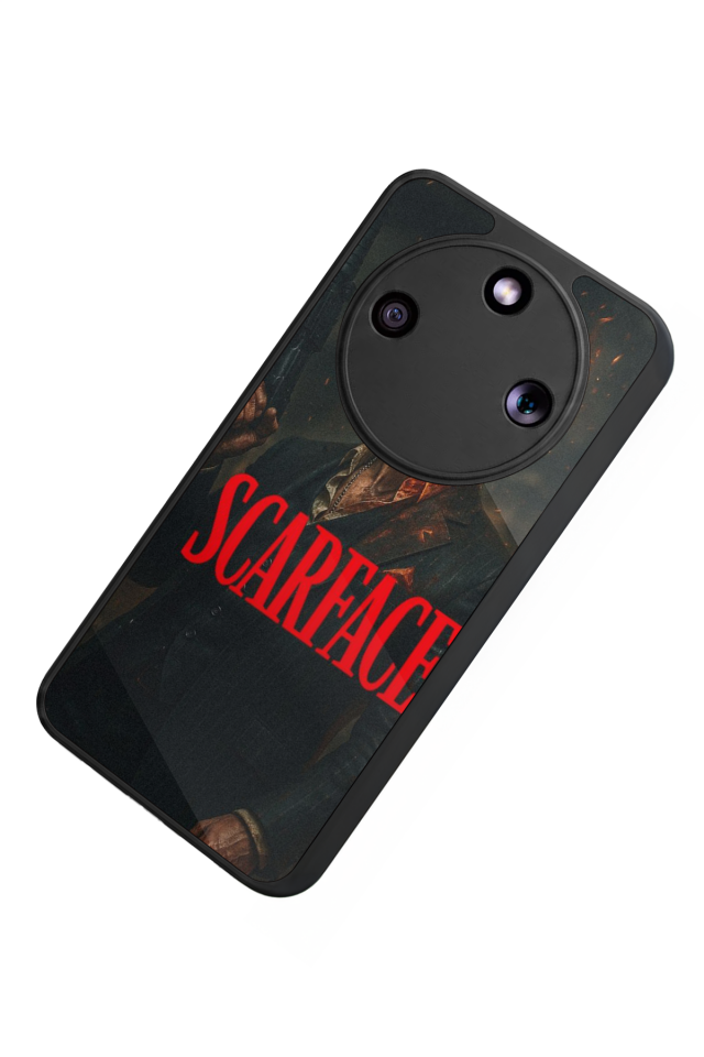 Honor Magic 8 Lite Uyumlu Scarface Tasarımlı Glossy Premium Kılıf