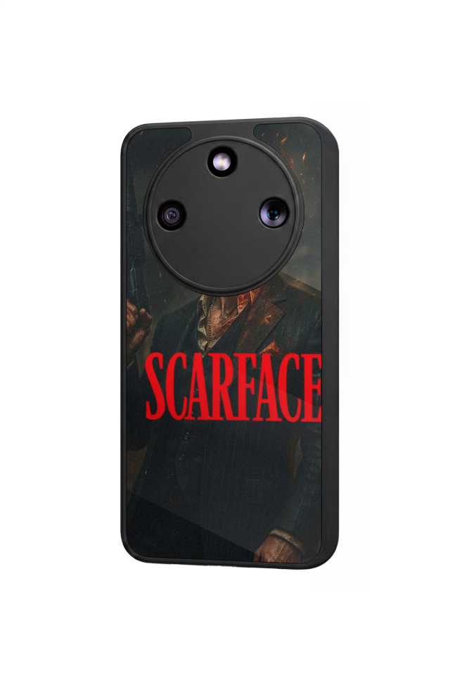 Honor Magic 8 Lite Uyumlu Scarface Tasarımlı Glossy Premium Kılıf