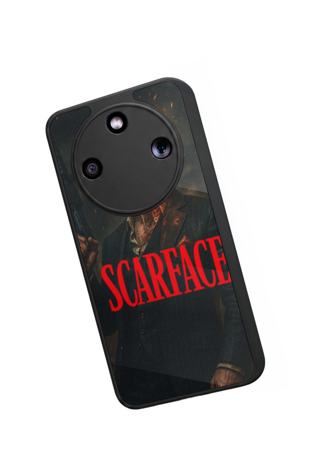 Honor Magic 8 Lite Uyumlu Scarface Tasarımlı Glossy Premium Kılıf