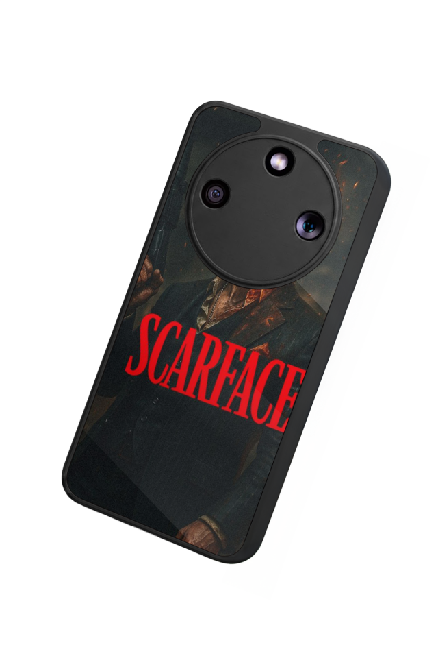 Honor Magic 8 Lite Uyumlu Scarface Tasarımlı Glossy Premium Kılıf