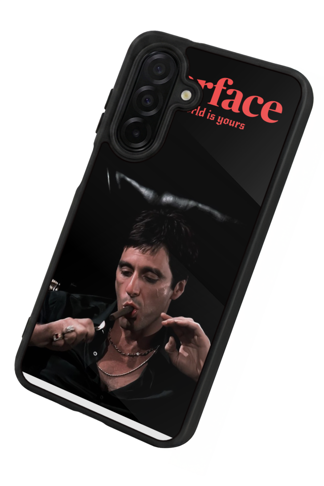 Samsung Galaxy A36 Uyumlu Scarface Tasarımlı Glossy Premium Kılıf