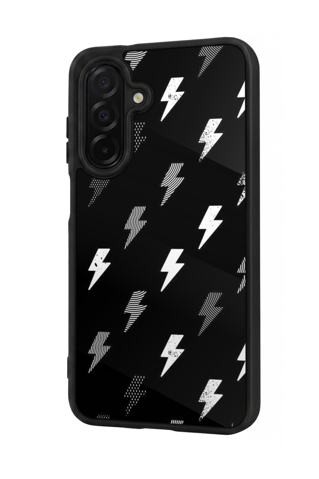 Samsung Galaxy A36 Uyumlu Simsek Tasarımlı Glossy Premium Kılıf