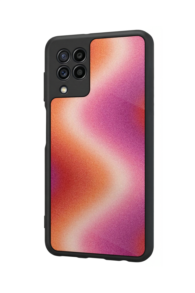 Samsung Galaxy M22 Uyumlu Soft Degrade Tasarımlı Glossy Premium Kılıf