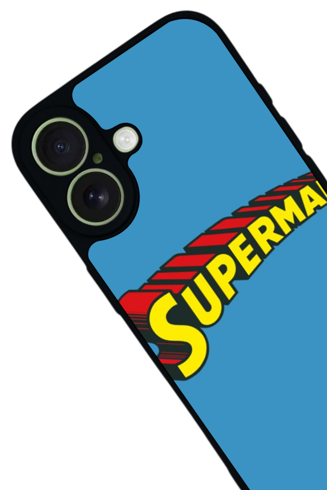 iPhone 17 Uyumlu Superman Tasarımlı Glossy Premium Kılıf