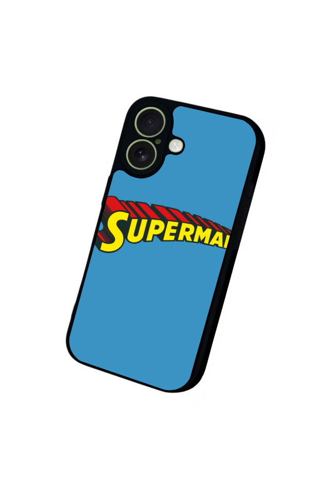 iPhone 17 Uyumlu Superman Tasarımlı Glossy Premium Kılıf