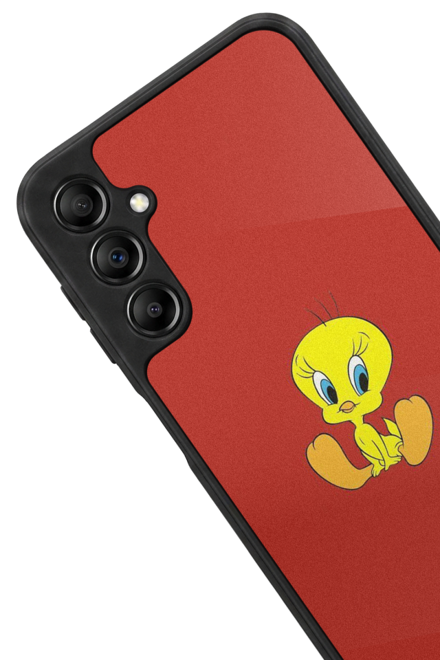 Samsung Galaxy A14 Uyumlu Tweety Tasarımlı Glossy Premium Kılıf
