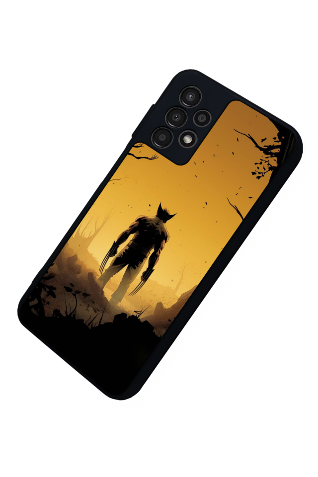 Samsung Galaxy A23 Uyumlu Wolverine Tasarımlı Glossy Premium Kılıf