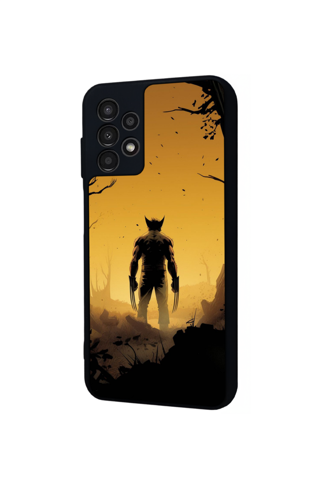 Samsung Galaxy A23 Uyumlu Wolverine Tasarımlı Glossy Premium Kılıf
