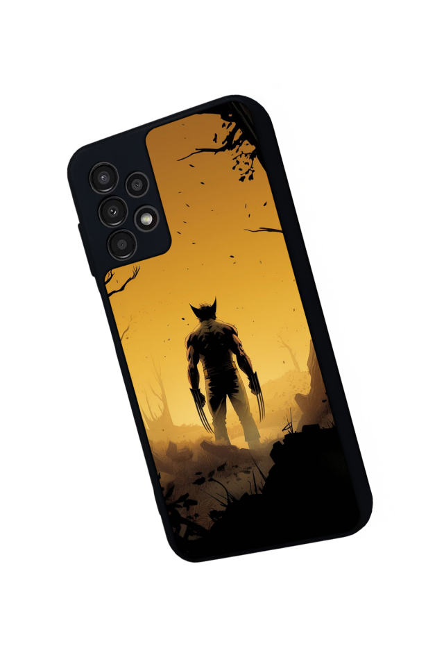 Samsung Galaxy A23 Uyumlu Wolverine Tasarımlı Glossy Premium Kılıf