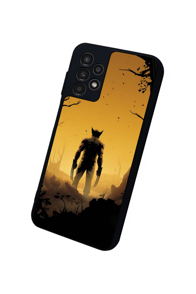 Samsung Galaxy A23 Uyumlu Wolverine Tasarımlı Glossy Premium Kılıf