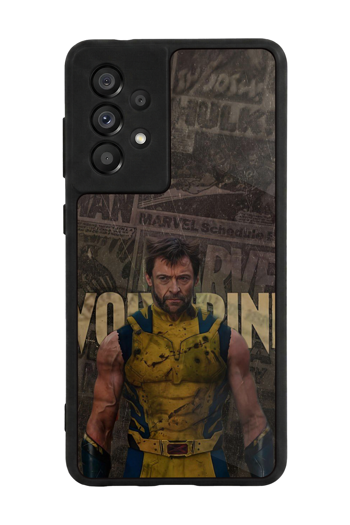 Samsung Galaxy A73 Uyumlu Wolverine Tasarımlı Glossy Premium Kılıf