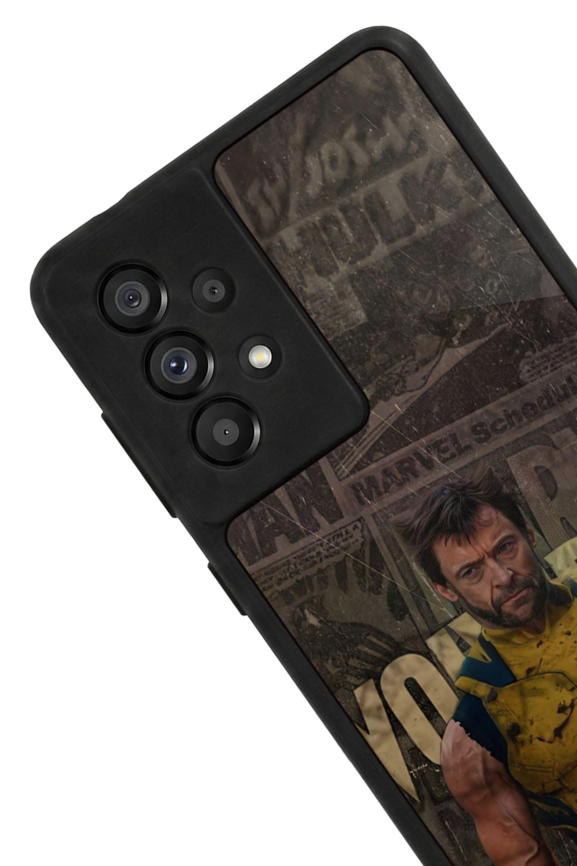 Samsung Galaxy A73 Uyumlu Wolverine Tasarımlı Glossy Premium Kılıf