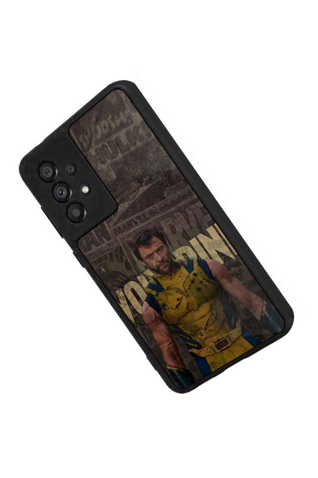 Samsung Galaxy A73 Uyumlu Wolverine Tasarımlı Glossy Premium Kılıf
