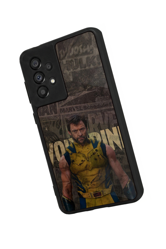 Samsung Galaxy A73 Uyumlu Wolverine Tasarımlı Glossy Premium Kılıf