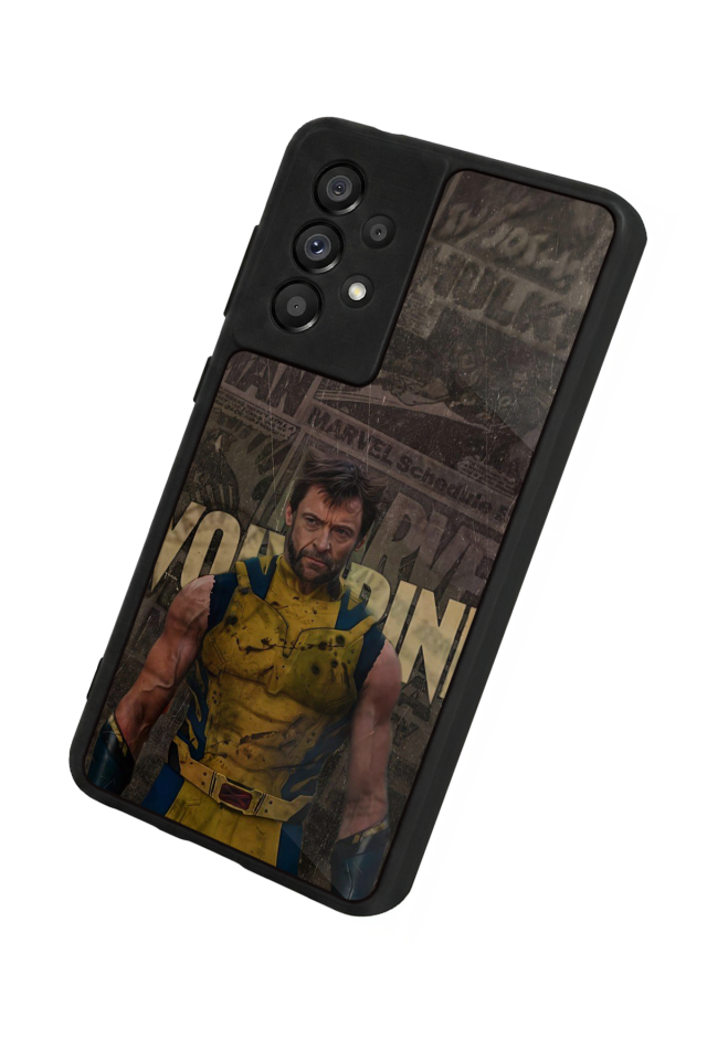 Samsung Galaxy A73 Uyumlu Wolverine Tasarımlı Glossy Premium Kılıf