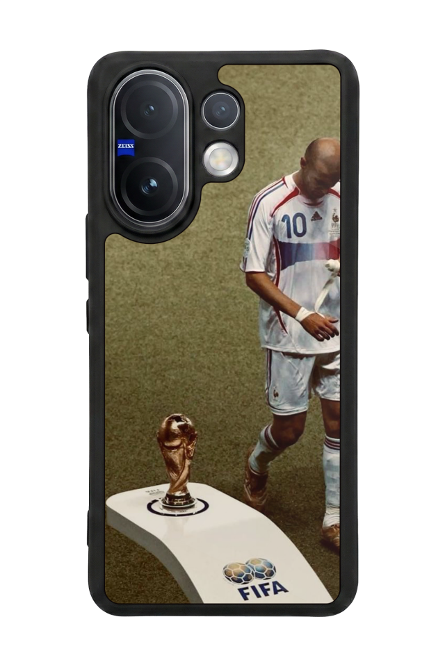 Vivo V60 Uyumlu Zidane Tasarımlı Glossy Premium Kılıf