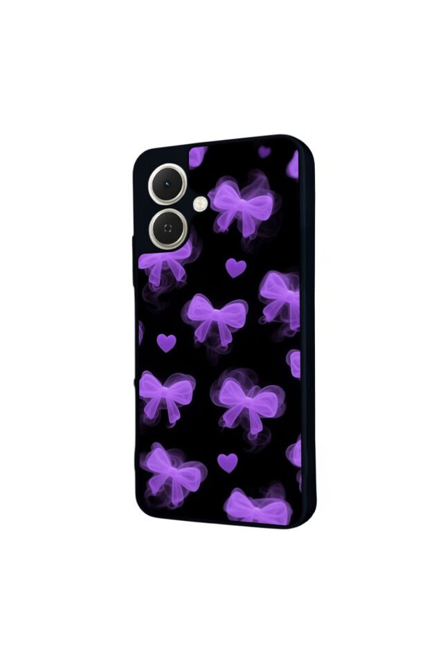Tecno Spark GO 2 Uyumlu Kurdele Tasarımlı Glossy Premium Kılıf