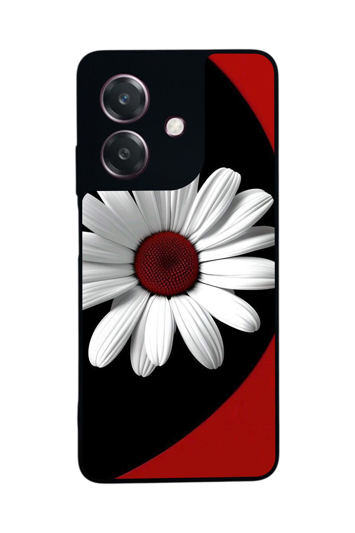 Oppo A3 5G Uyumlu Cicek Tasarımlı Glossy Premium Kılıf