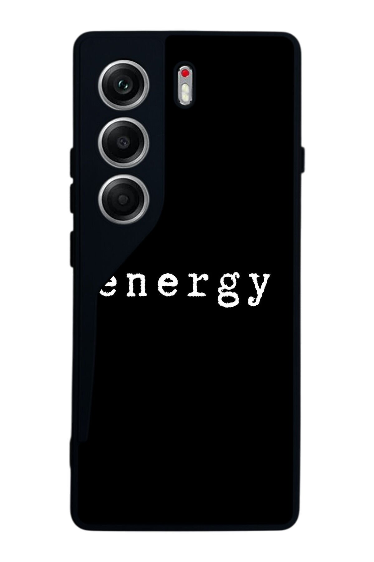 Tecno Camon 40 Uyumlu Energy Tasarımlı Glossy Premium Kılıf