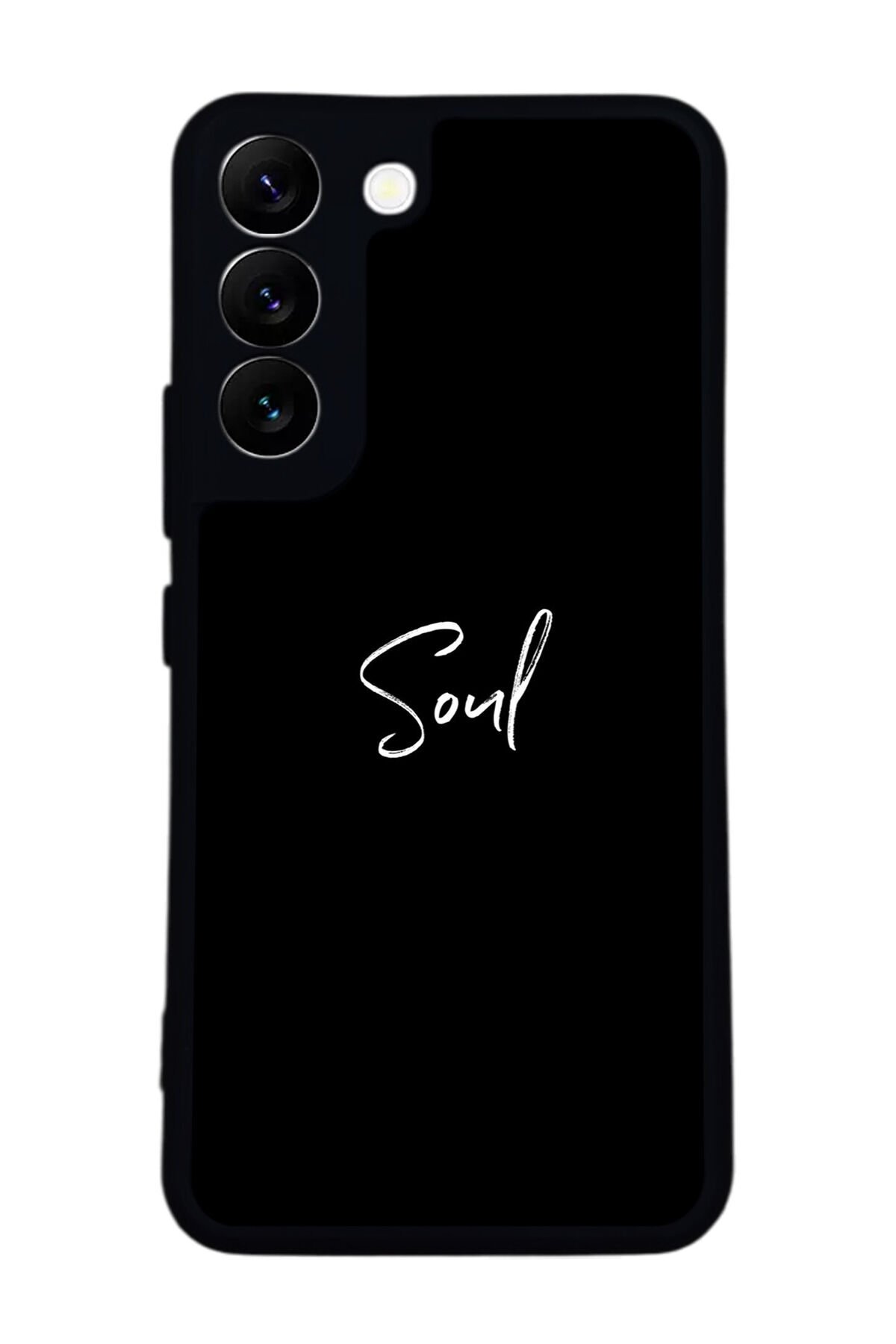 Samsung Galaxy S22 Uyumlu SOUL Tasarımlı Glossy Premium Kılıf