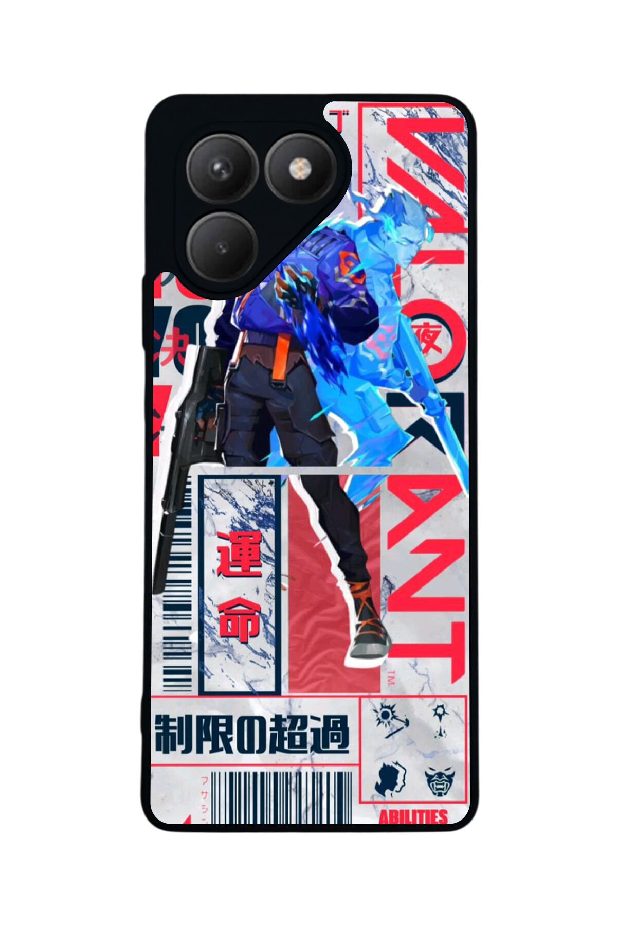 Tecno Pova 7 Mat Uyumlu Siyah Kılıf – Yumuşak Silikon, Koruyucu, Şok Emici Kapak