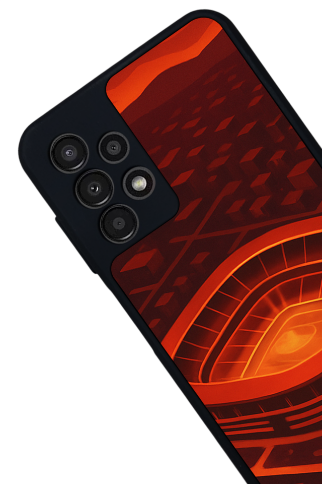 Samsung Galaxy A23 Uyumlu Aslan Tasarımlı Glossy Premium Kılıf