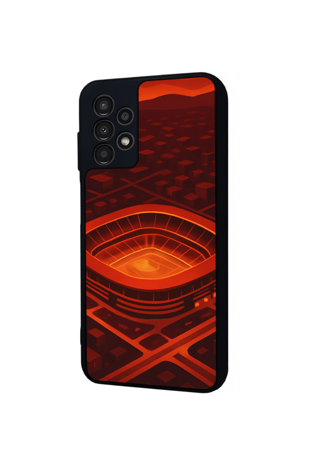 Samsung Galaxy A23 Uyumlu Aslan Tasarımlı Glossy Premium Kılıf