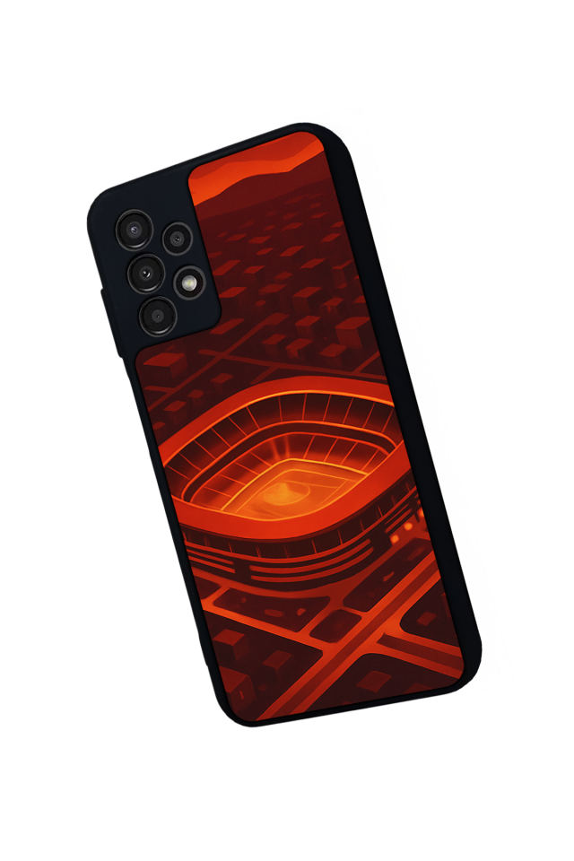 Samsung Galaxy A23 Uyumlu Aslan Tasarımlı Glossy Premium Kılıf