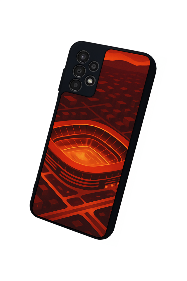 Samsung Galaxy A23 Uyumlu Aslan Tasarımlı Glossy Premium Kılıf