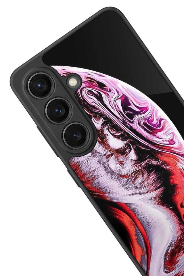 Samsung Galaxy S26 Uyumlu Ay Tasarımlı Glossy Premium Kılıf