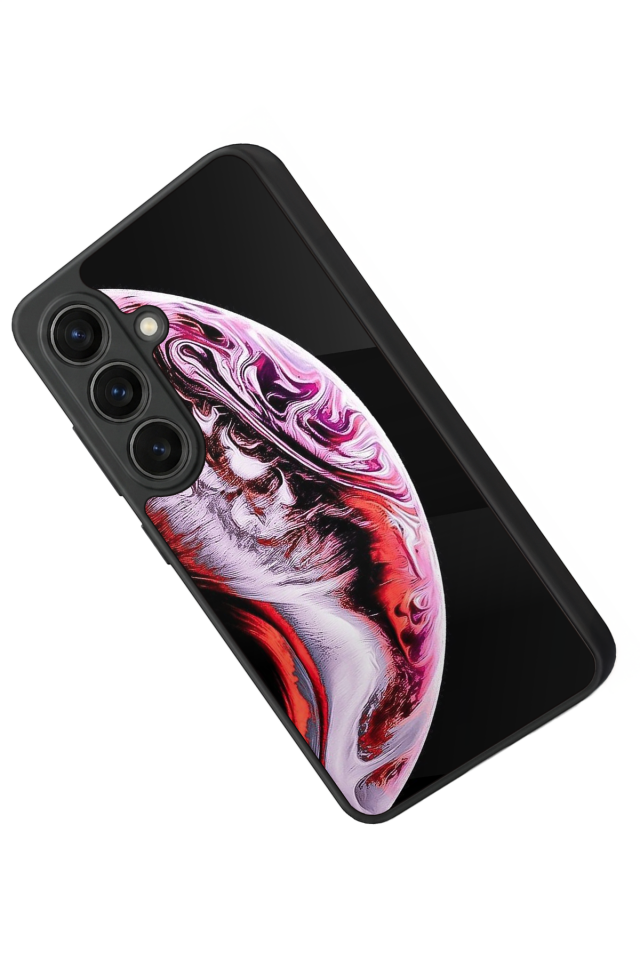 Samsung Galaxy S26 Uyumlu Ay Tasarımlı Glossy Premium Kılıf