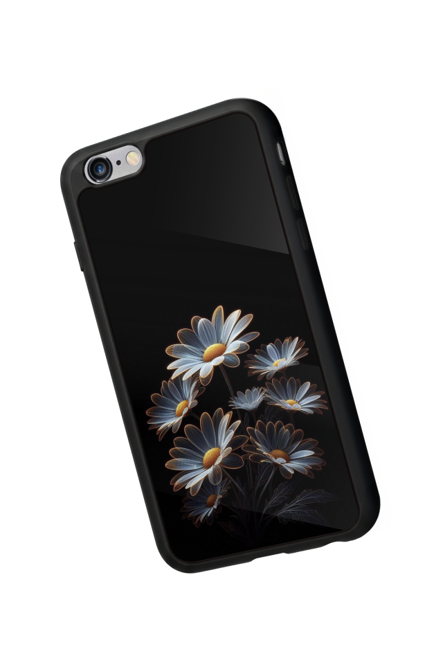 iPhone 6s Plus Uyumlu Cicek Tasarımlı Glossy Premium Kılıf