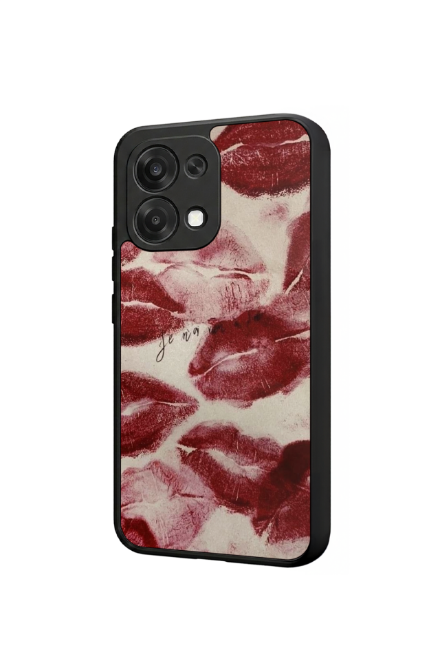 Oppo A6 Pro Uyumlu Dudak Tasarımlı Glossy Premium Kılıf