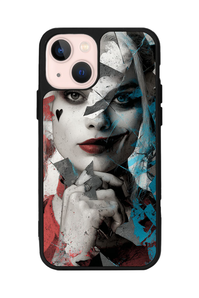 iPhone 14 Plus Uyumlu HarleyQueen Tasarımlı Glossy Premium Kılıf