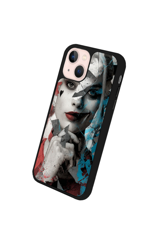iPhone 14 Plus Uyumlu HarleyQueen Tasarımlı Glossy Premium Kılıf