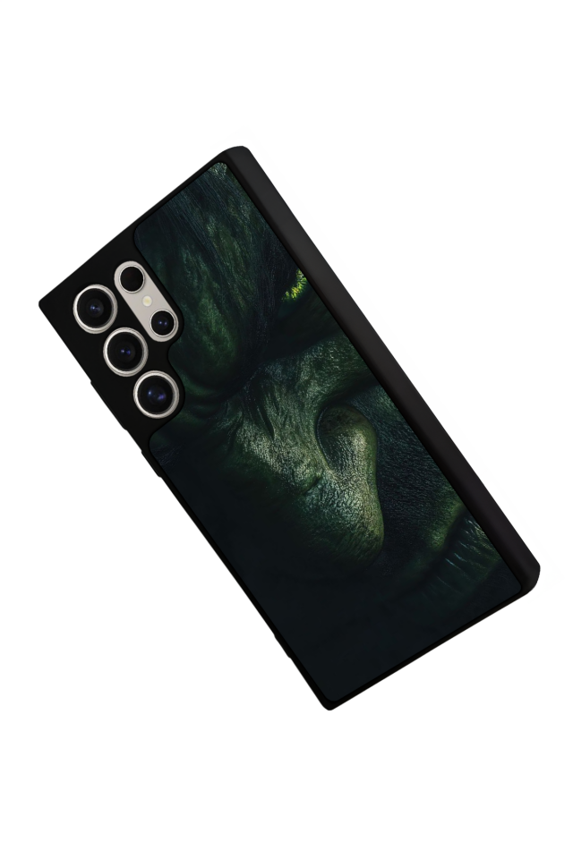 Samsung Galaxy S22 Ultra Uyumlu Hulk Tasarımlı Glossy Premium Kılıf