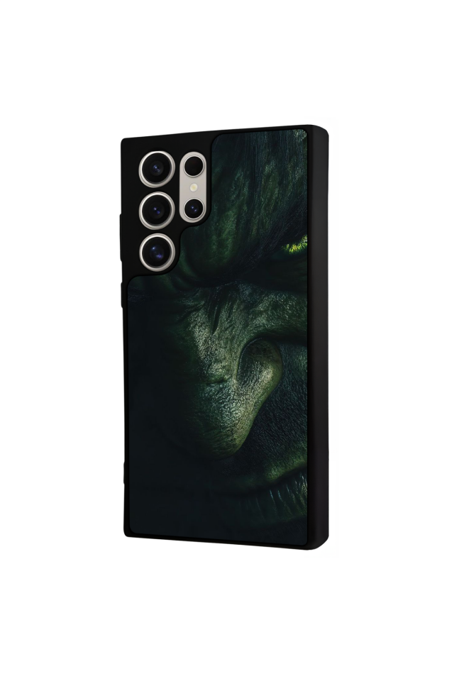 Samsung Galaxy S22 Ultra Uyumlu Hulk Tasarımlı Glossy Premium Kılıf