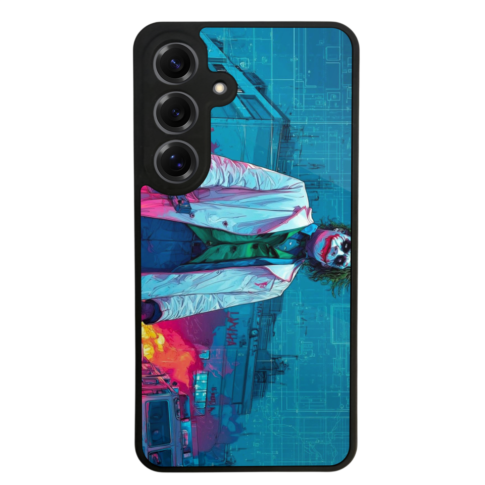 Samsung Galaxy S25 Uyumlu Joker Tasarımlı Glossy Premium Kılıf