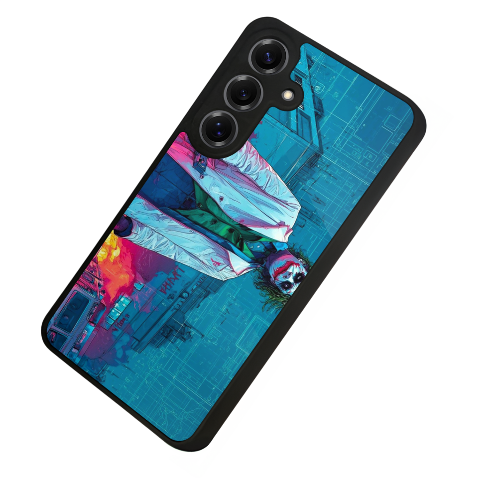 Samsung Galaxy S25 Uyumlu Joker Tasarımlı Glossy Premium Kılıf