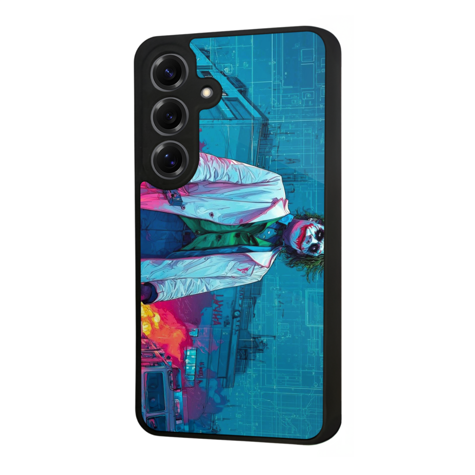 Samsung Galaxy S25 Uyumlu Joker Tasarımlı Glossy Premium Kılıf