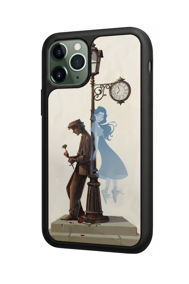 iPhone 11 Pro Uyumlu Kalp Love Tasarımlı Glossy Premium Kılıf