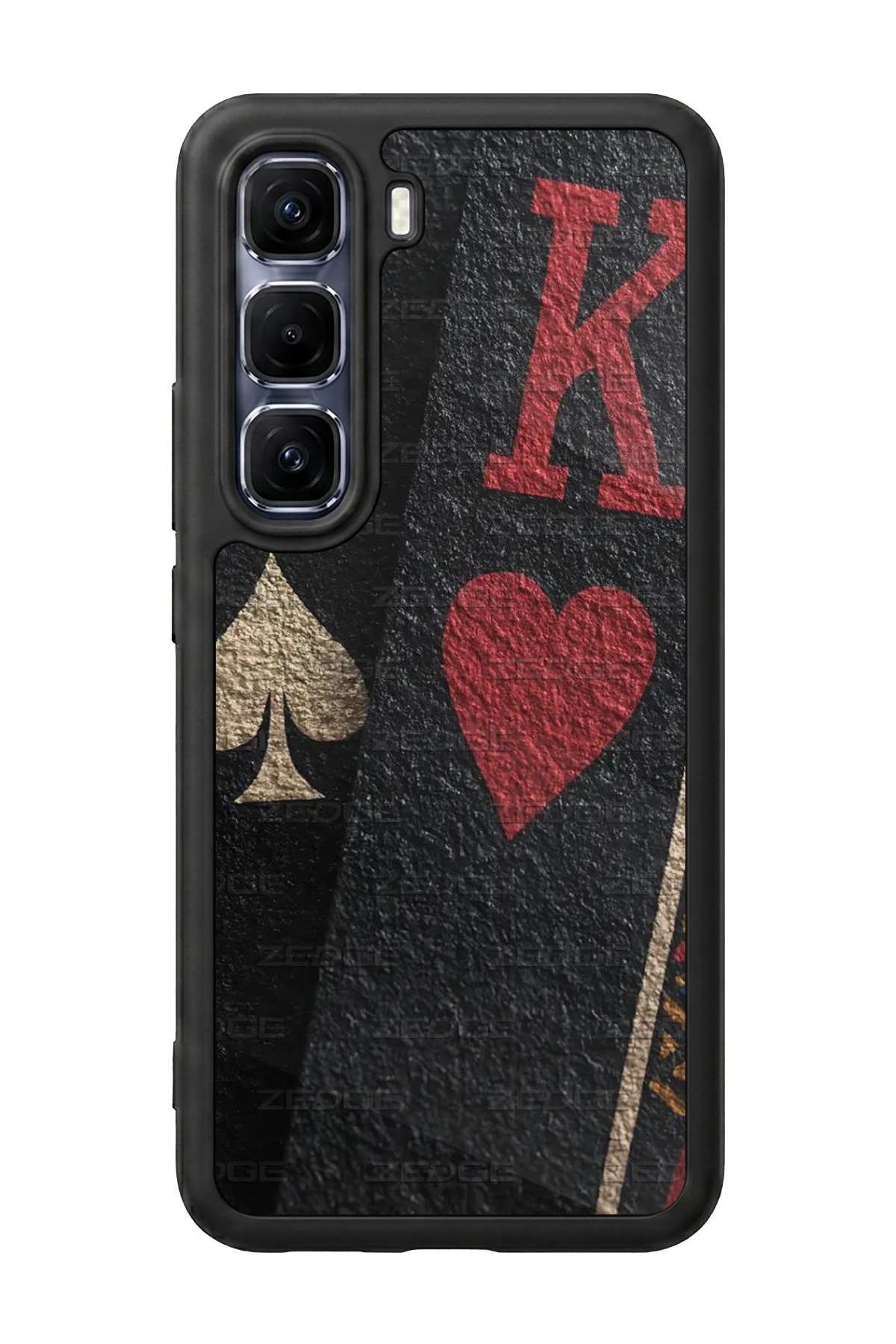 Infinix Hot 60 Pro Plus Uyumlu Kart Tasarımlı Glossy Premium Kılıf