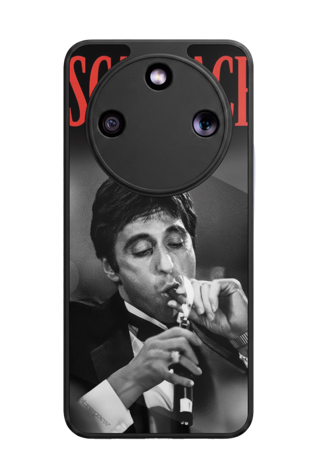 Honor Magic 8 Lite Uyumlu Scarface Tasarımlı Glossy Premium Kılıf