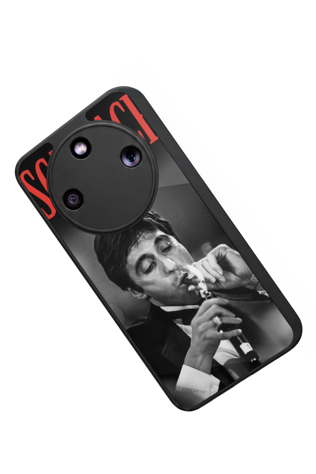 Honor Magic 8 Lite Uyumlu Scarface Tasarımlı Glossy Premium Kılıf